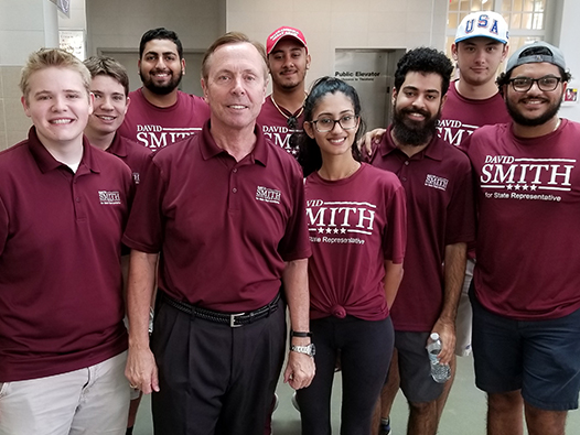 Join the team to support David Smith, State Representative District 28